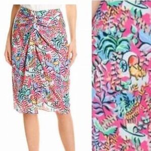 J. McLaughlin Floral Midi Skirt